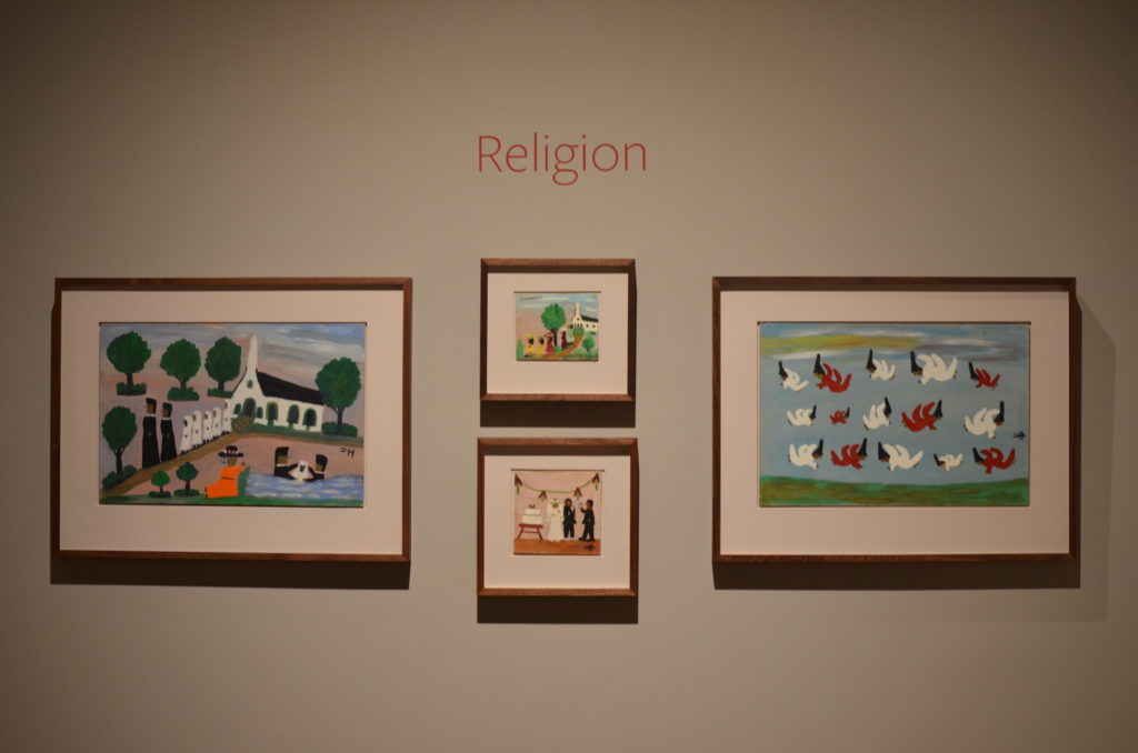 Clementine Hunter's religious paintings