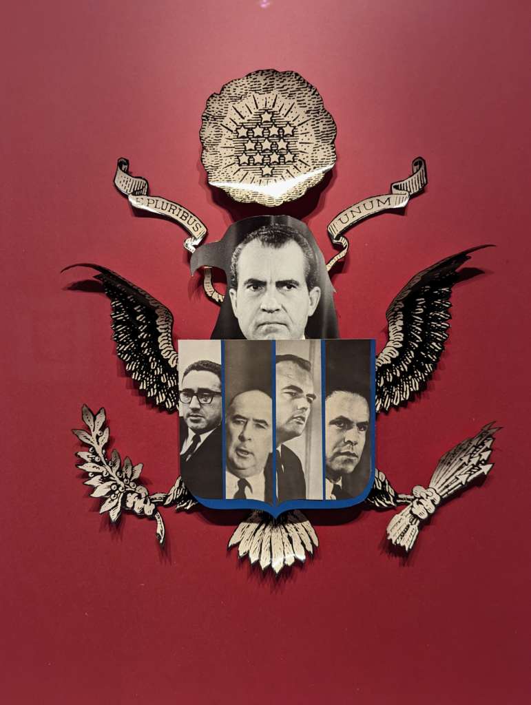 Portrait of Nixon from "Watergate: Portraiture and Intrigue"