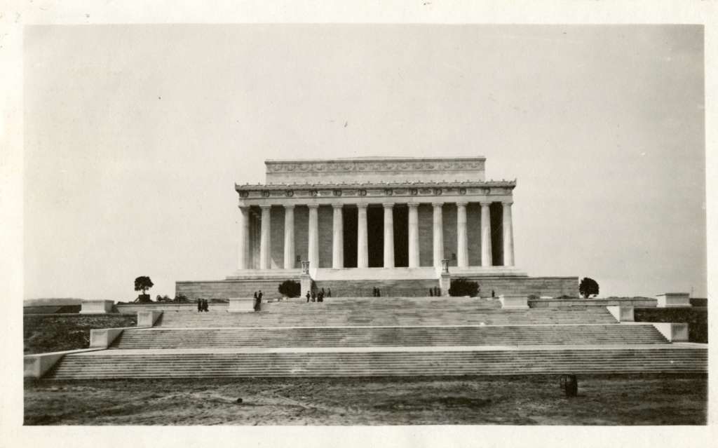 Lincoln Memorial in the 1920s