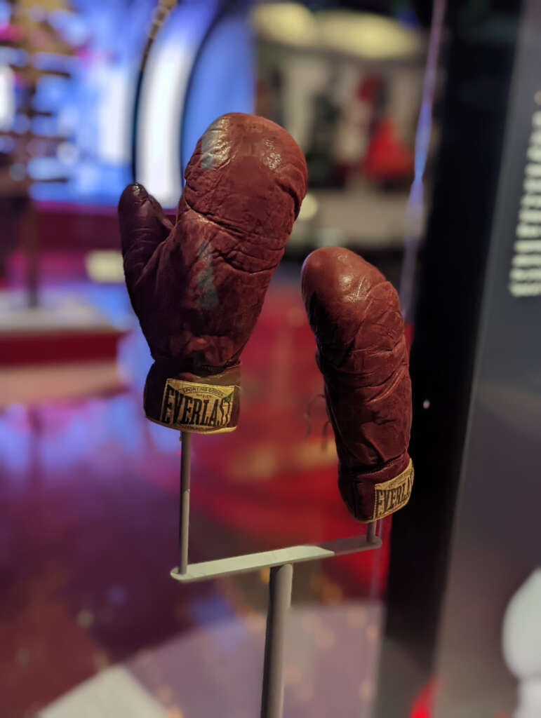 Joe Louis' boxing gloves