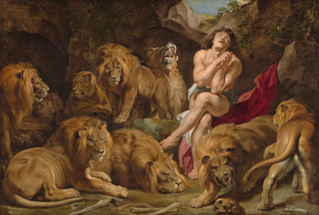 Daniel in the Lion's Den- NGA