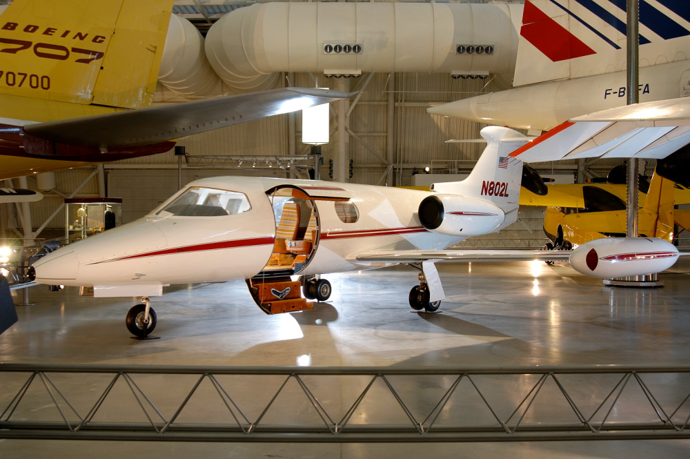 Air and Space Learjet