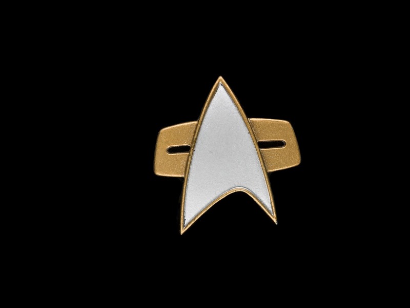 Sally Ride's Star Trek communicator